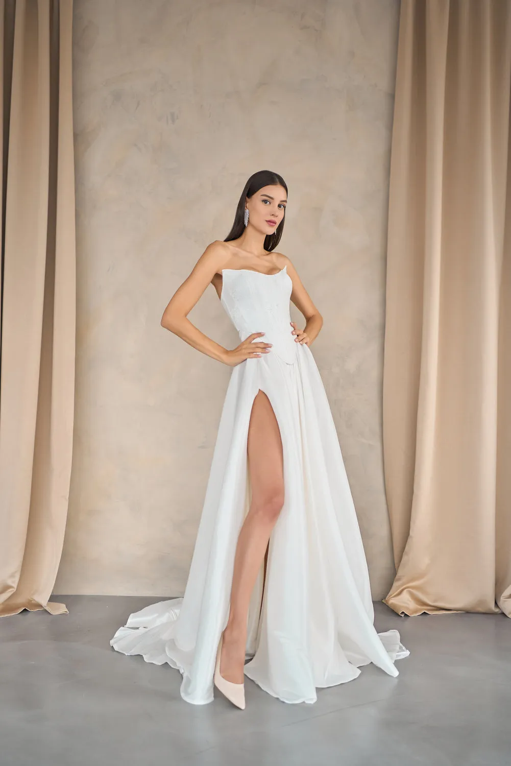 Nela waterfall skirt