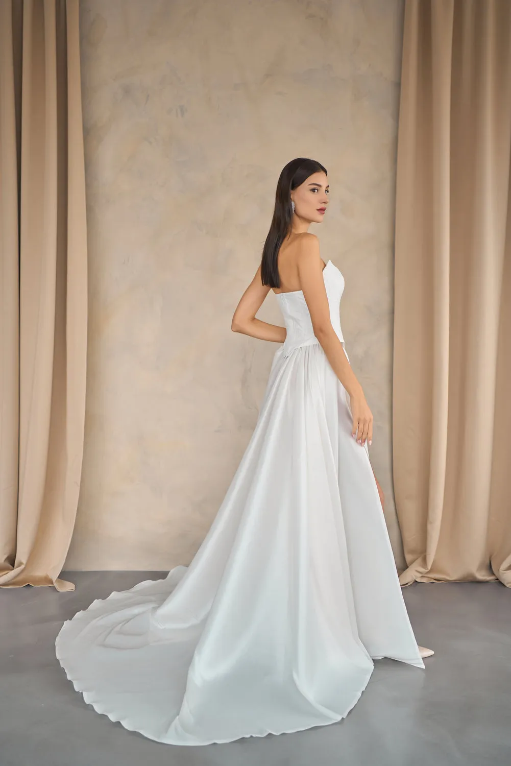 Nela waterfall skirt