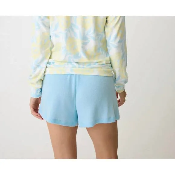 NEW PJ SALVAGE sunshine fields shorts in light sky