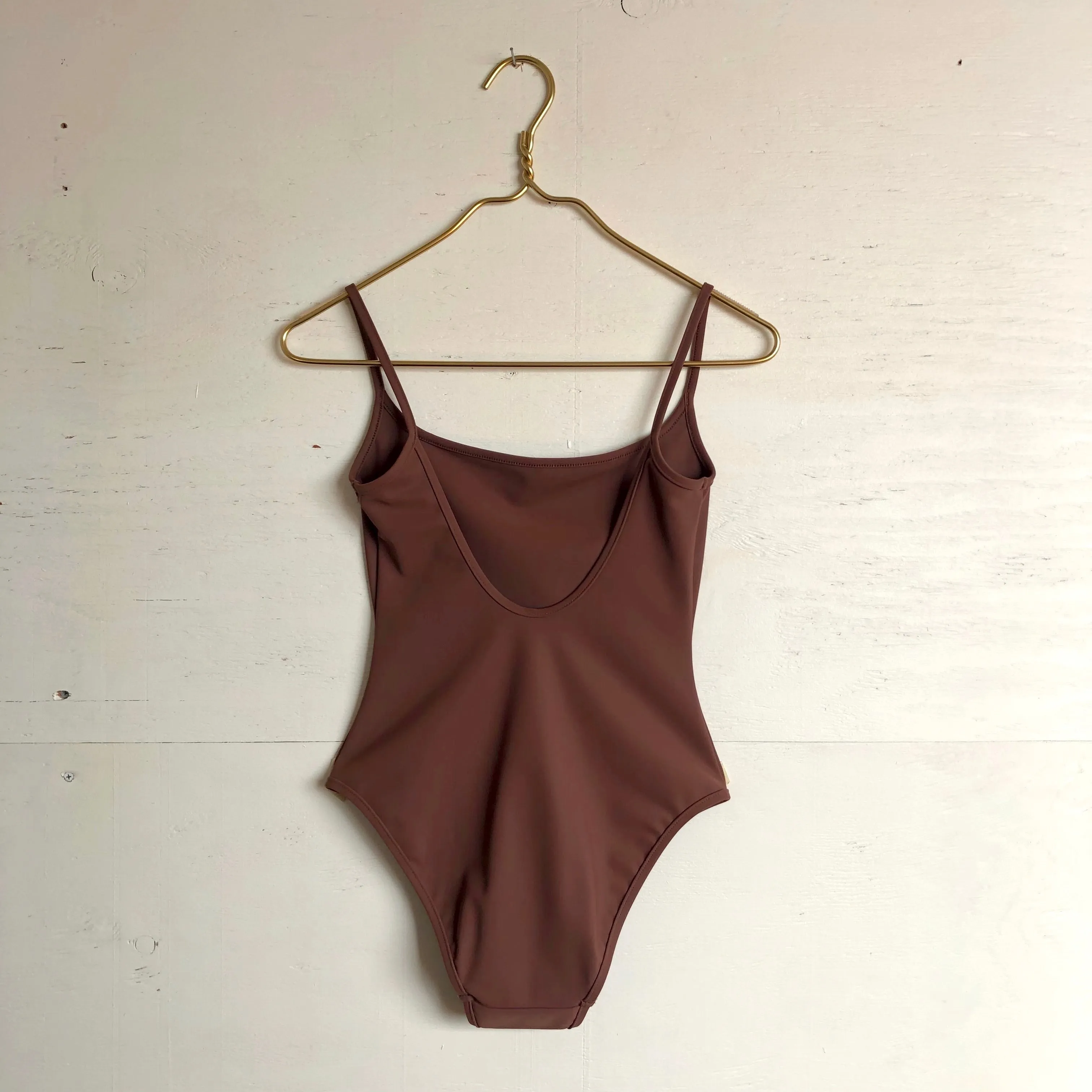 Nu Swim Noodle One Piece Suit - Cocoa