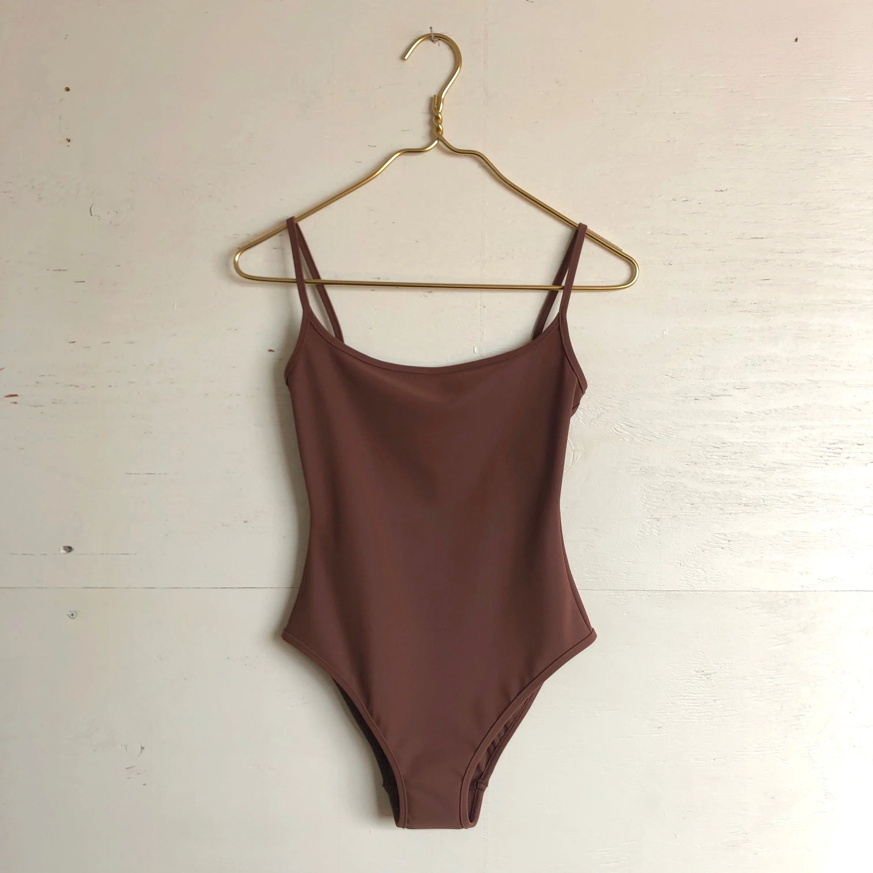 Nu Swim Noodle One Piece Suit - Cocoa