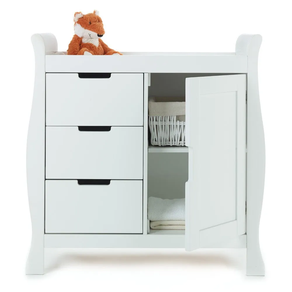 Obaby Stamford Closed Changing Unit - White