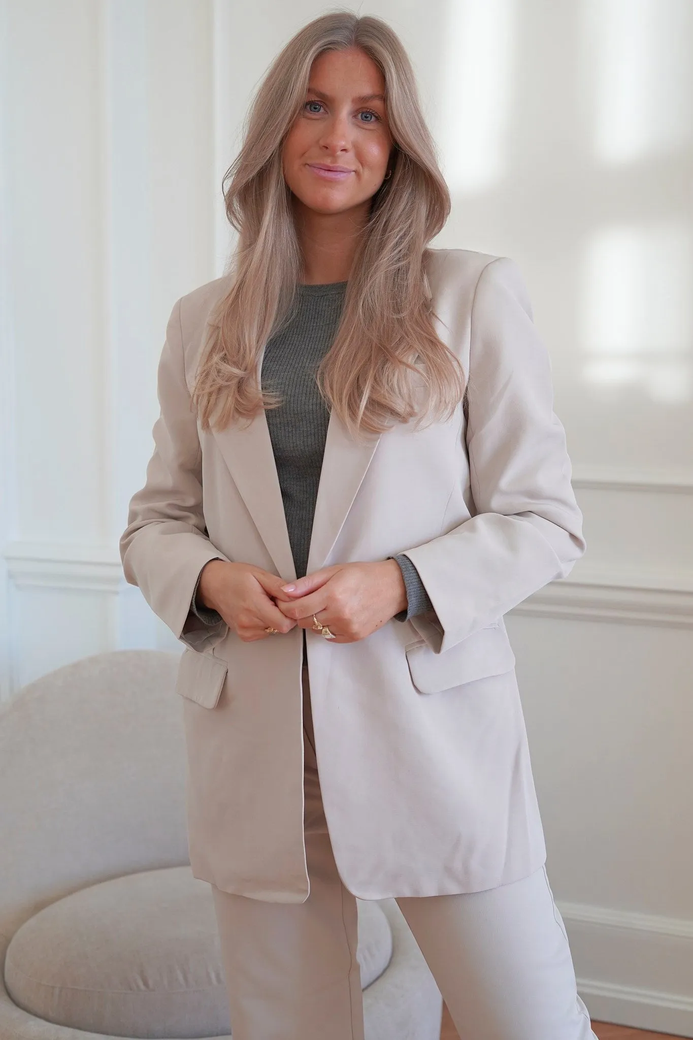 ONLLana Berry Blazer - Beige