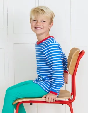 Organic Blue Breton T-Shirt