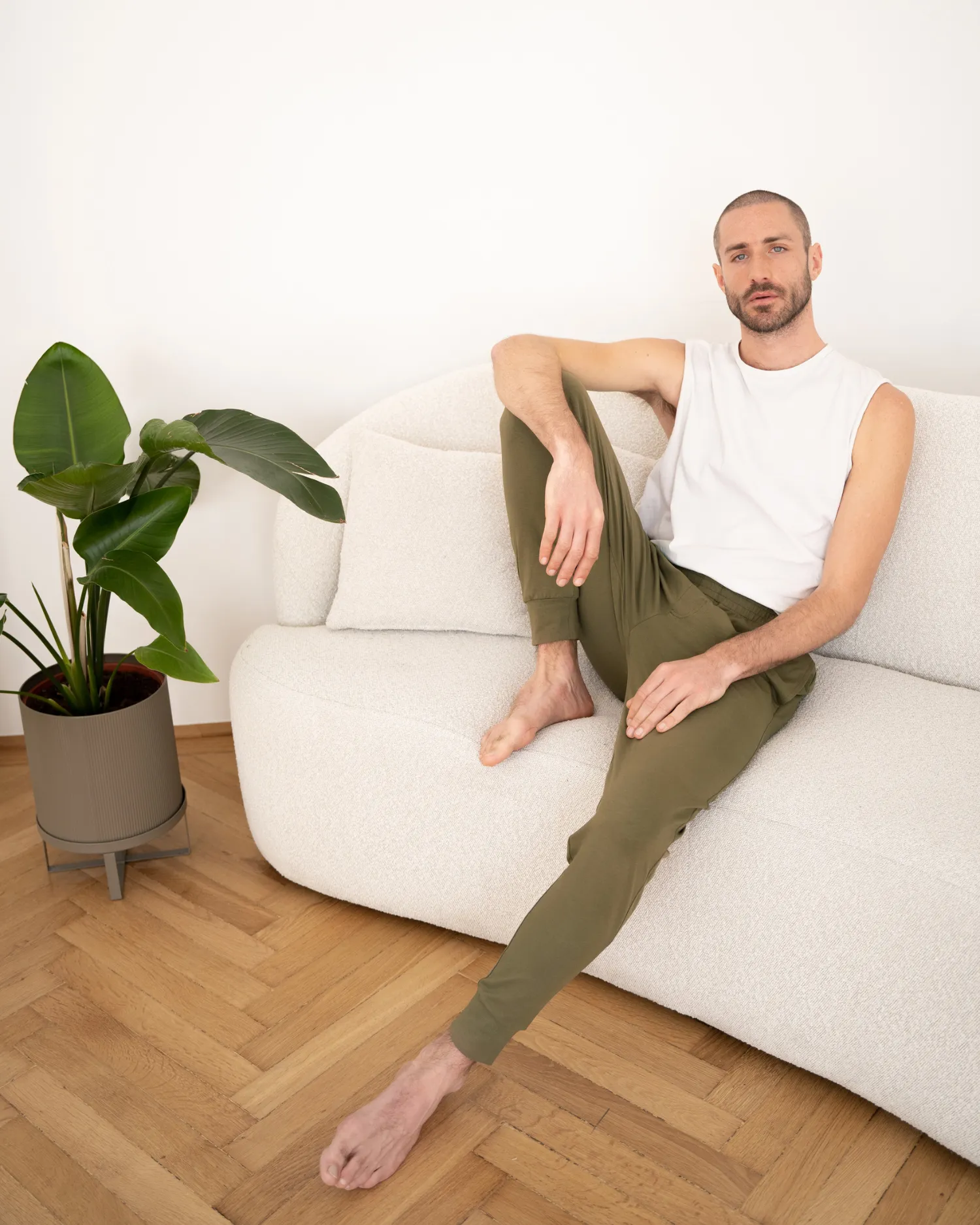 Organic Mens Yoga Pants Manu