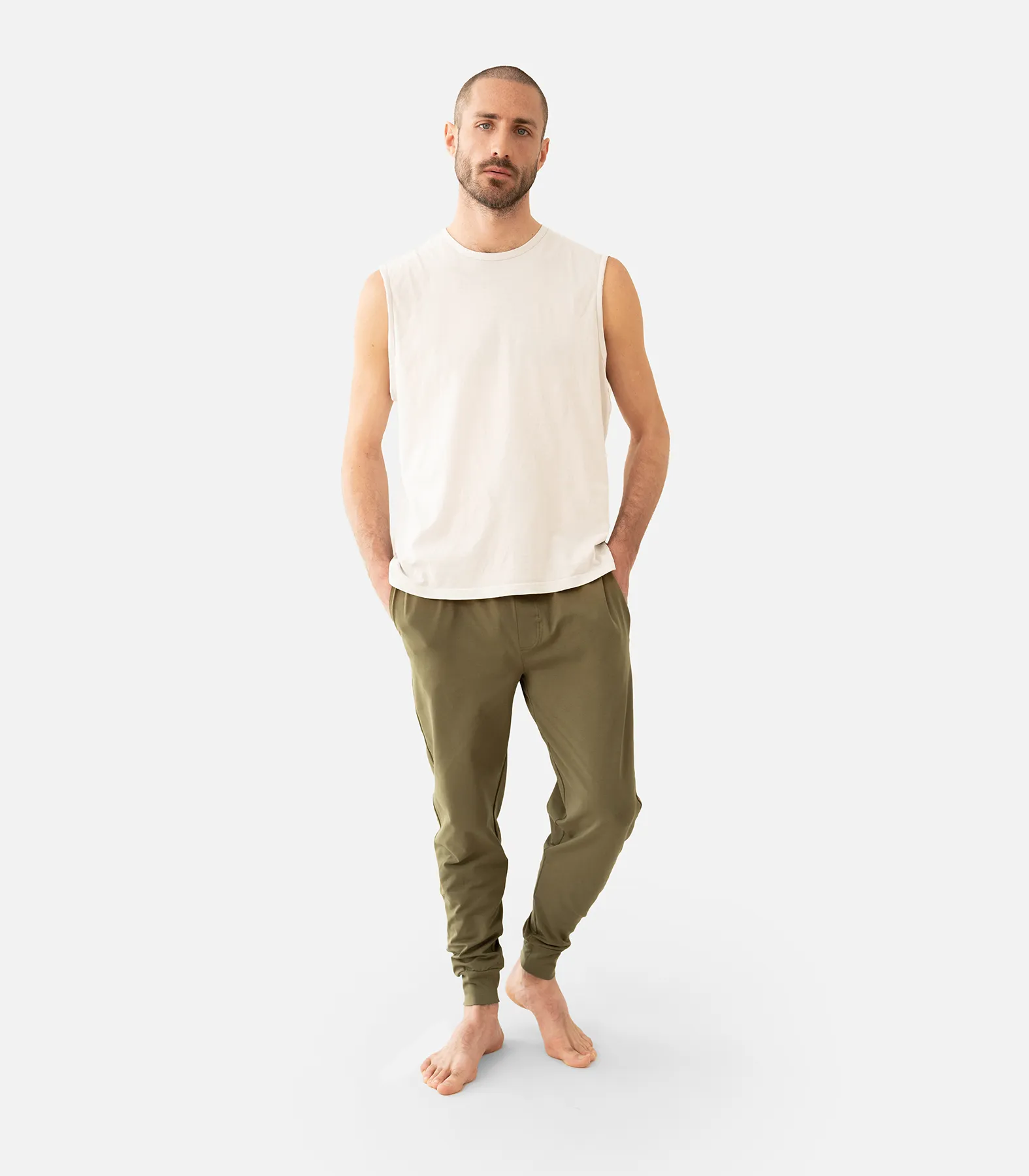 Organic Mens Yoga Pants Manu