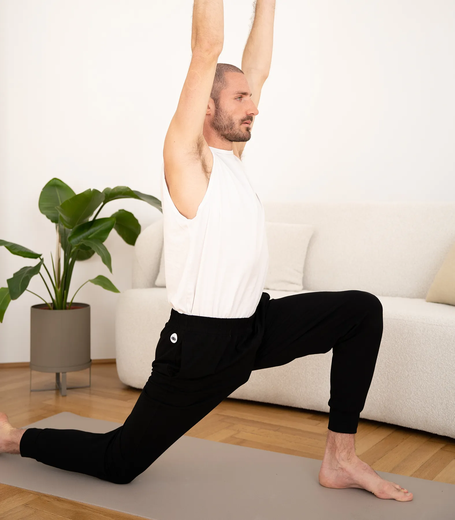 Organic Mens Yoga Pants Manu