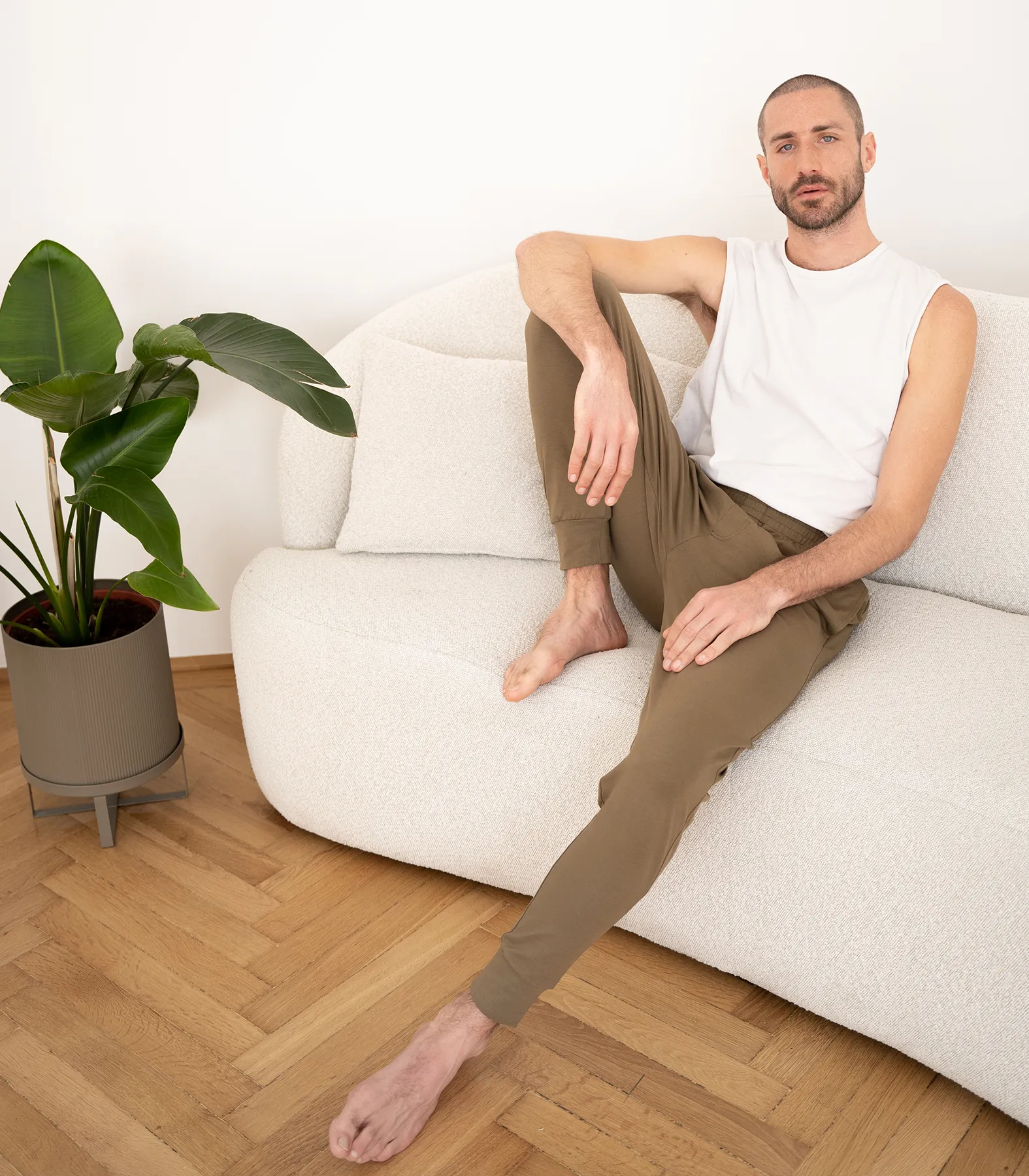 Organic Mens Yoga Pants Manu