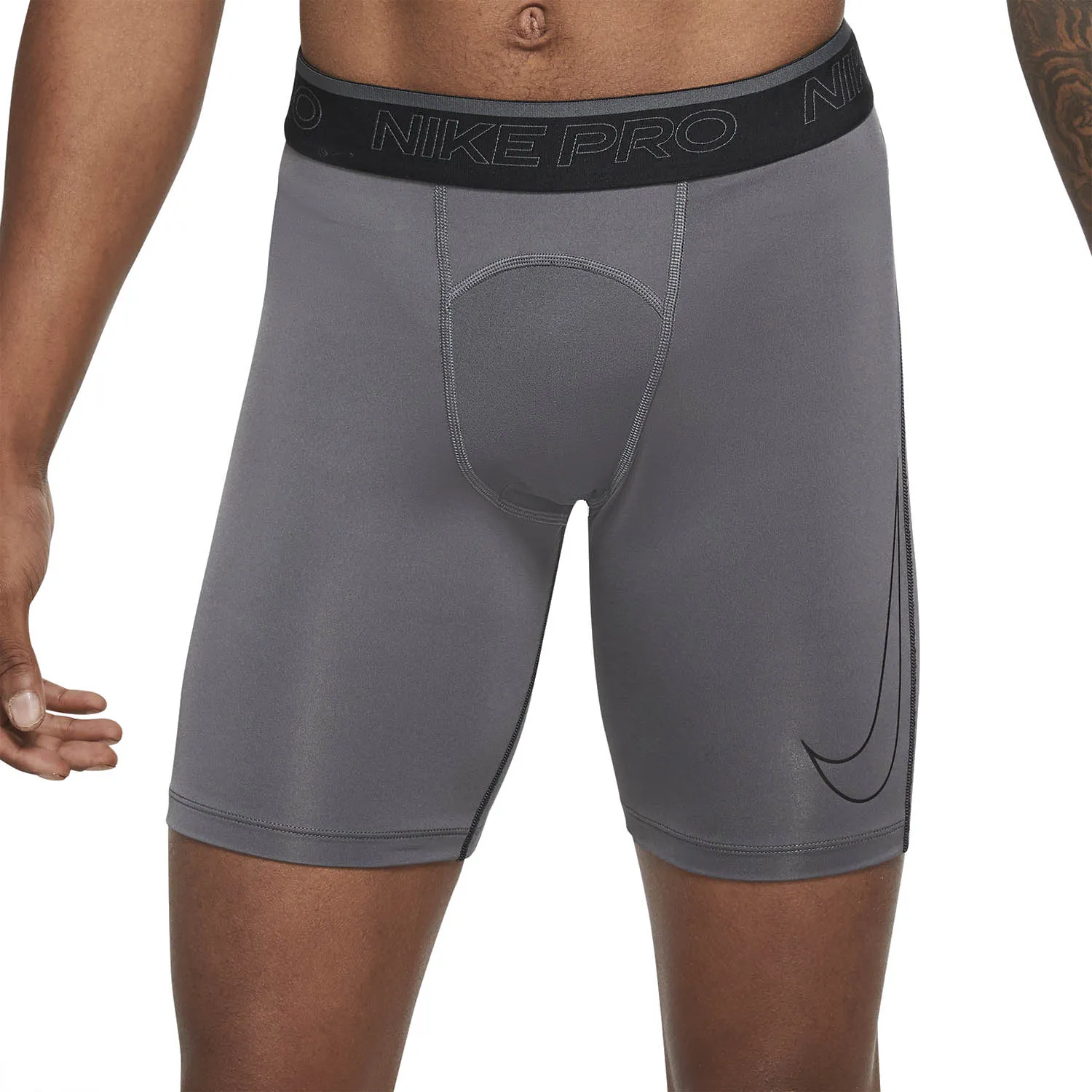 PANTA NIKE PANTALONCINI SHORTS ADERENTE UOMO CROSSFIT RUNNING