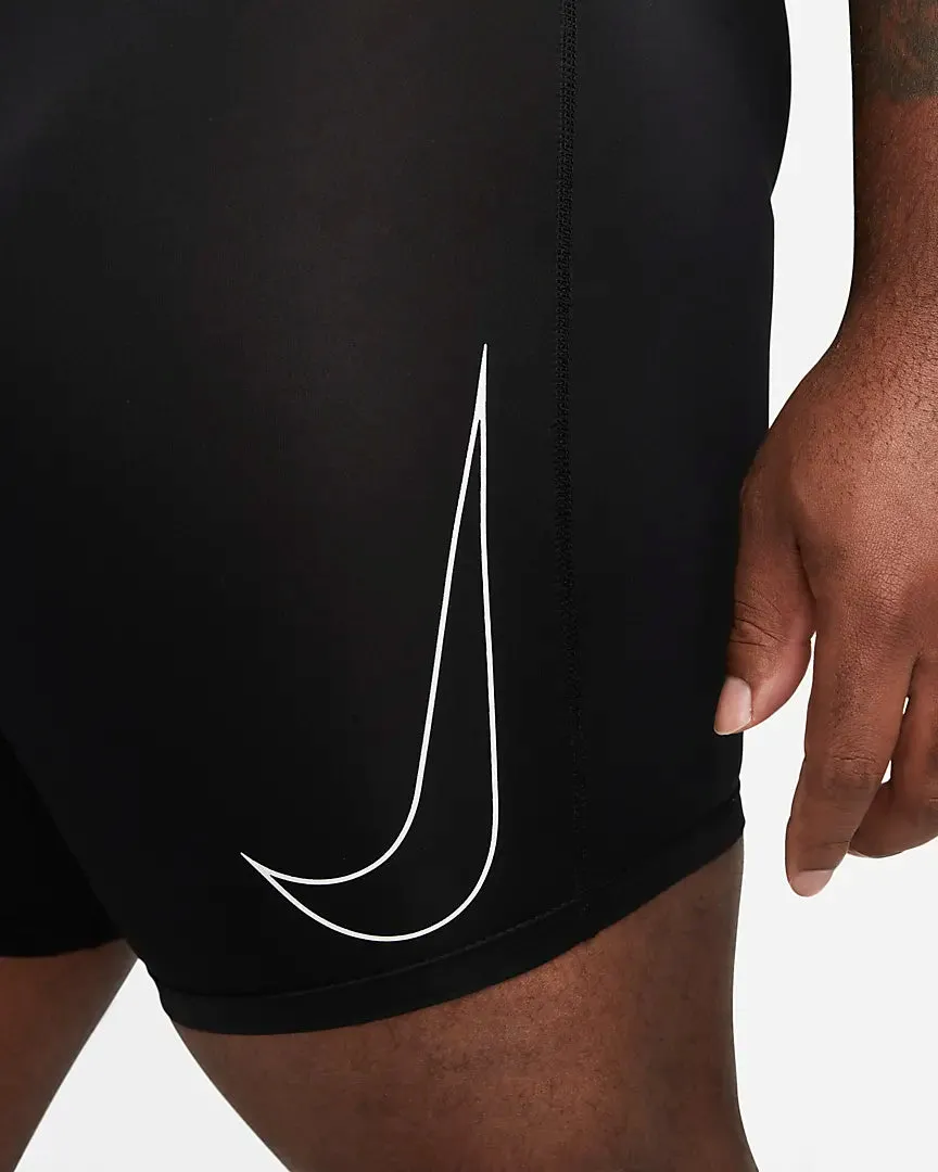 PANTA NIKE PANTALONCINI SHORTS ADERENTE UOMO CROSSFIT RUNNING