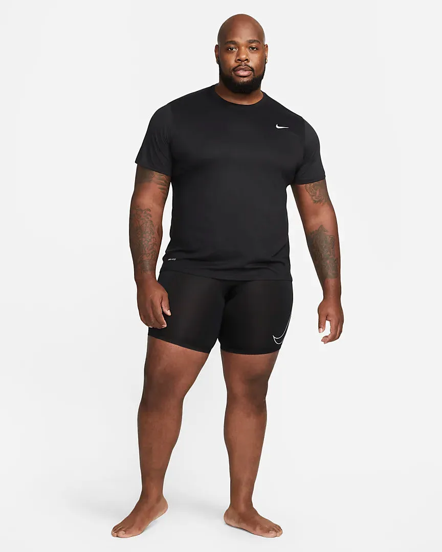 PANTA NIKE PANTALONCINI SHORTS ADERENTE UOMO CROSSFIT RUNNING