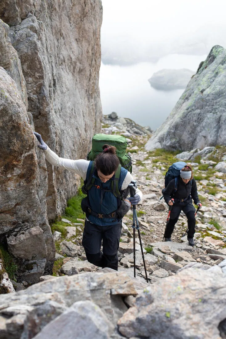 Pantalon modulable 2 en 1 et résistant de trek - MT500 - Homme