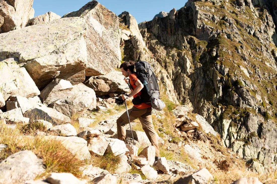 Pantalon modulable 2 en 1 et résistant de trek - MT500 - Homme