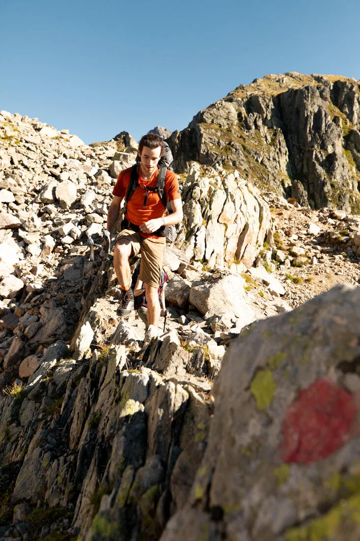 Pantalon modulable 2 en 1 et résistant de trek - MT500 - Homme
