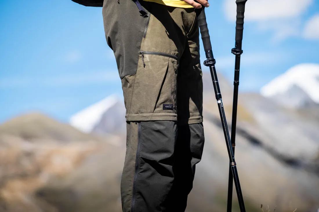 Pantalon modulable 2 en 1 et résistant de trek - MT500 - Homme