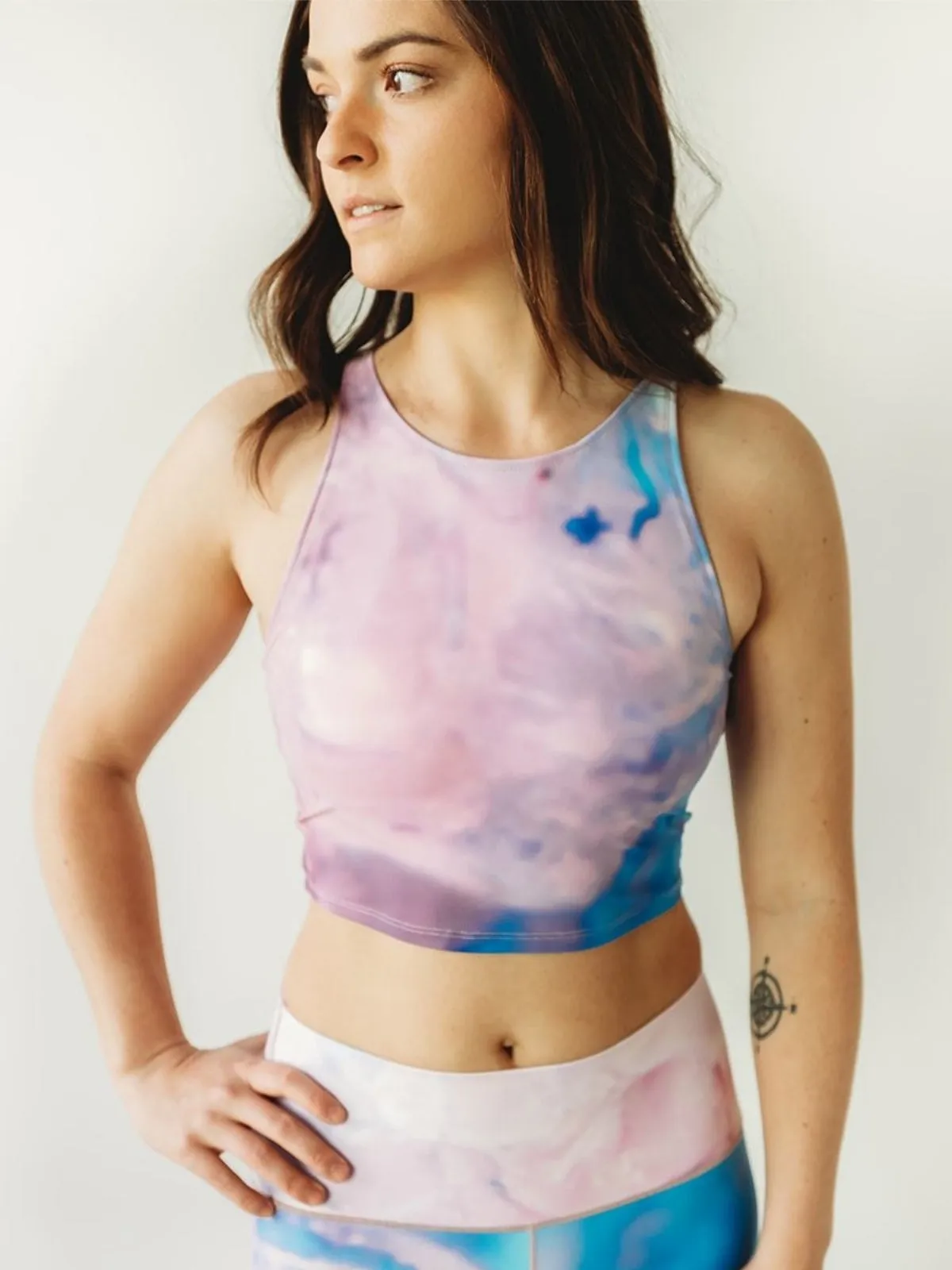 Pink Tie Dye Crop Top *FINAL SALE*