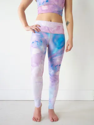 Pink Tie Dye Yoga Pants *FINAL SALE*