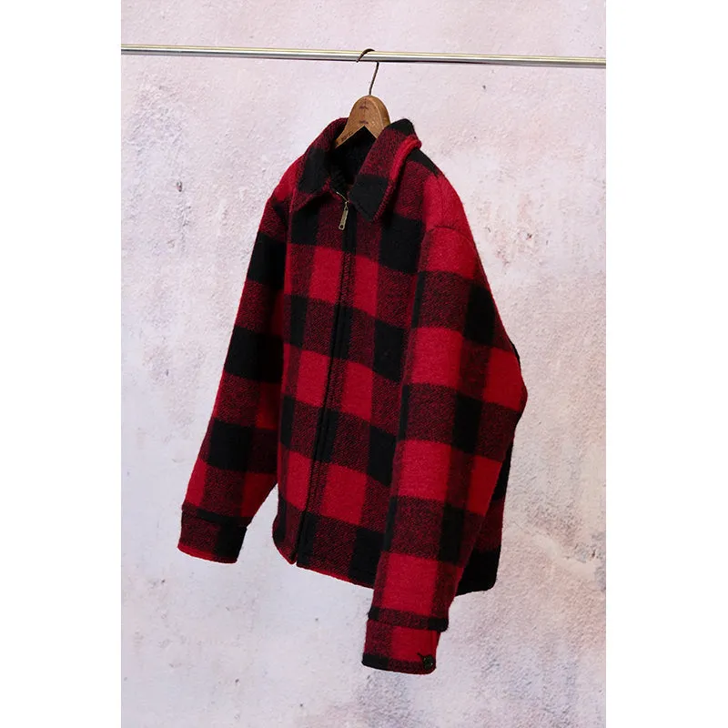 Plaid Wool Jacket