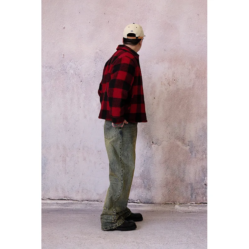 Plaid Wool Jacket
