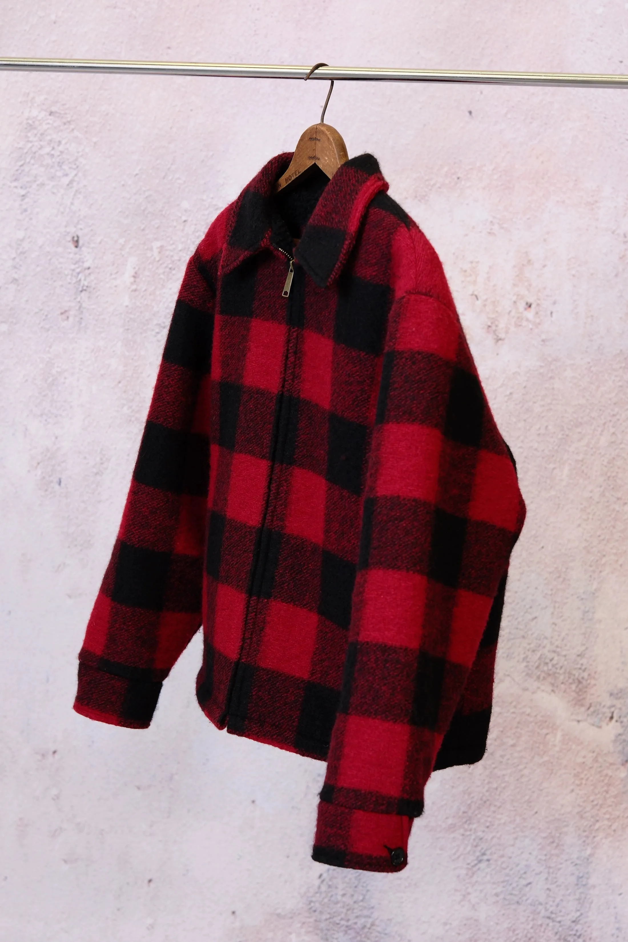 Plaid Wool Jacket