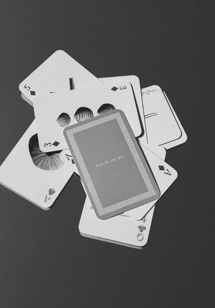 'Play by the Sea' Playing Cards