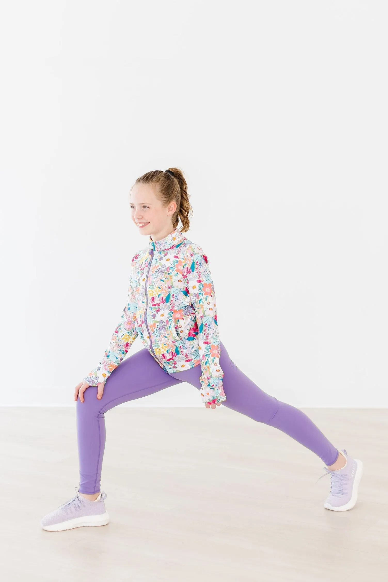 Playful Purple Active Legging