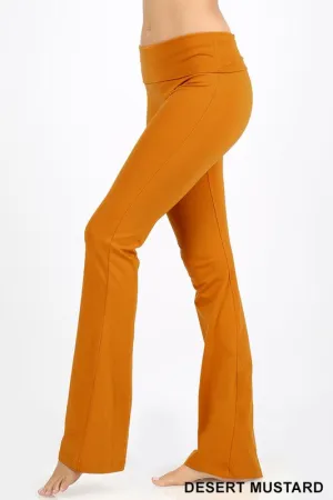 Premium Cotton Yoga Pants
