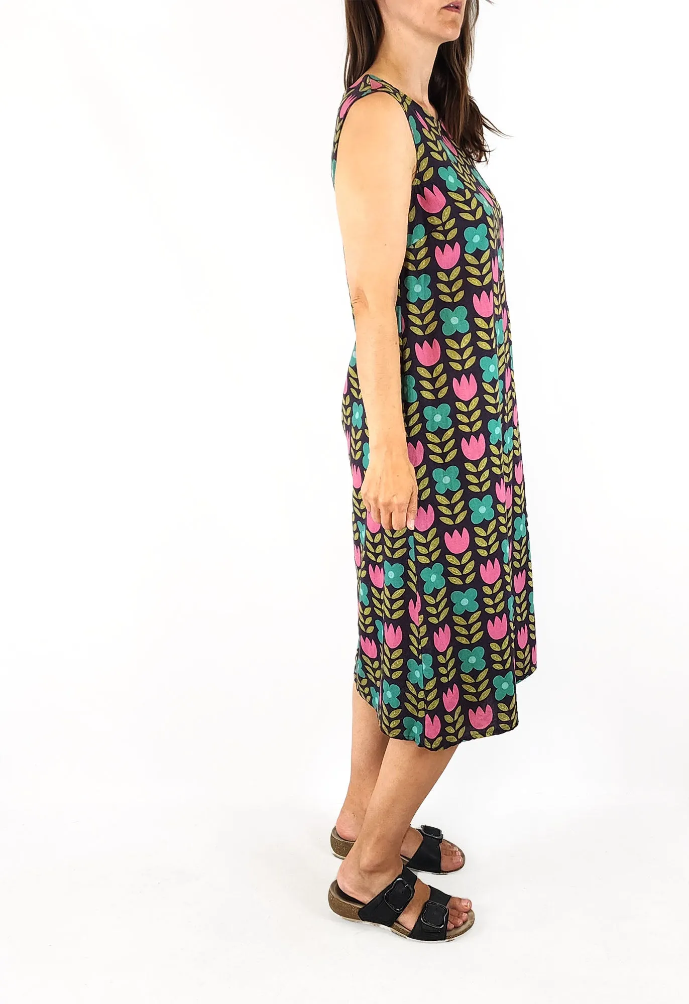 Princess Highway floral midi dress size 8