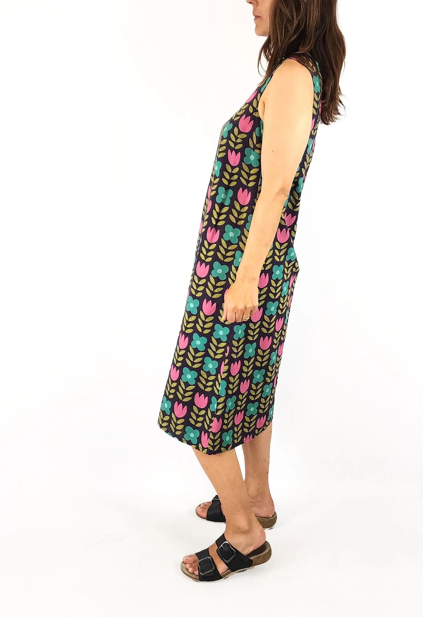 Princess Highway floral midi dress size 8
