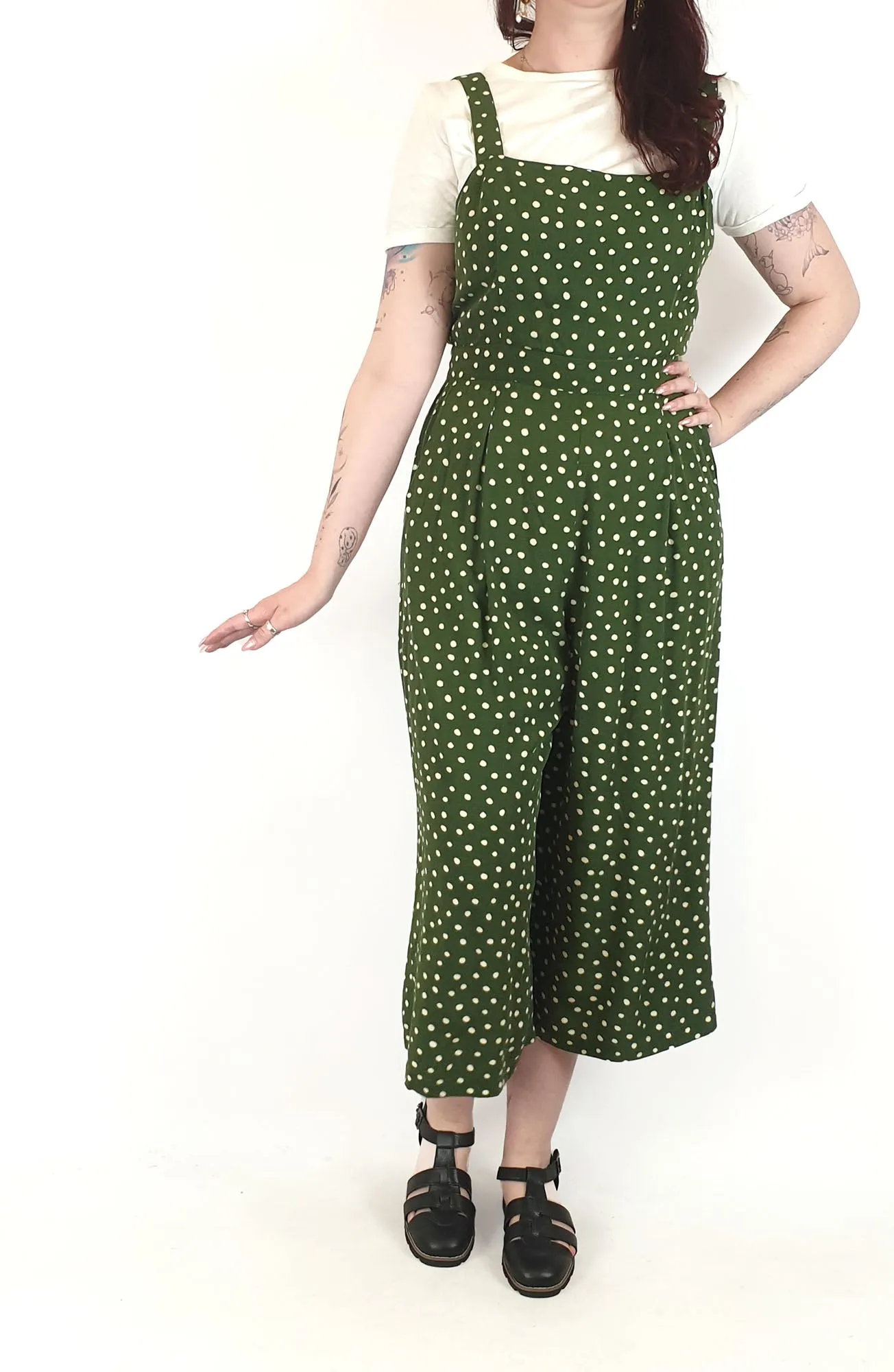 Princess Highway green jumpsuit size 12