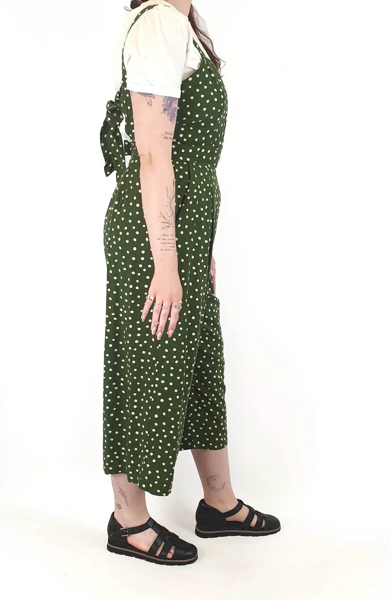 Princess Highway green jumpsuit size 12
