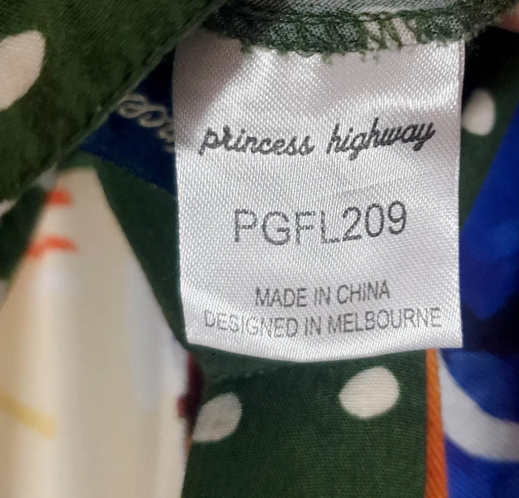 Princess Highway green jumpsuit size 12
