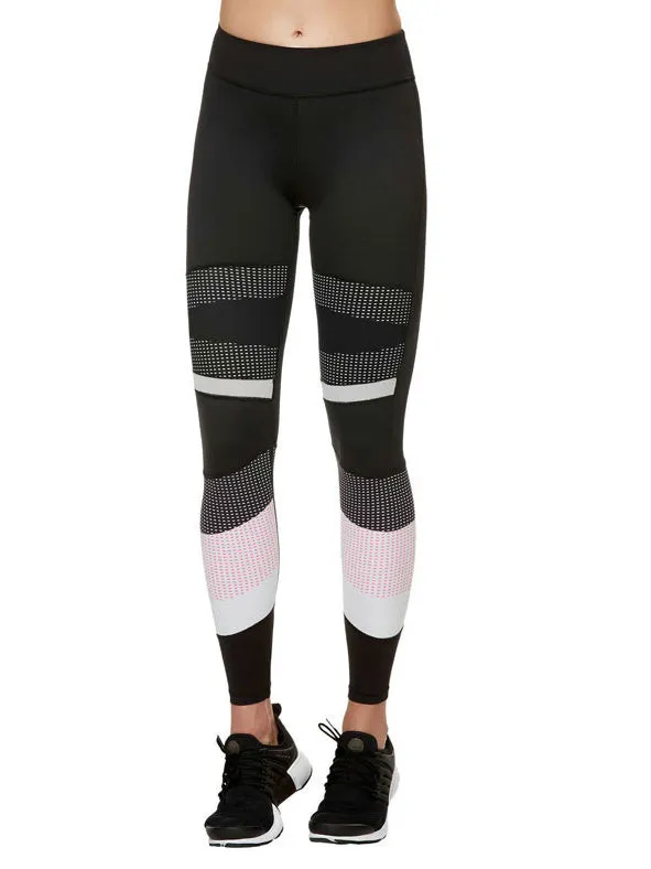 Print Stitching Tight Yoga Pants
