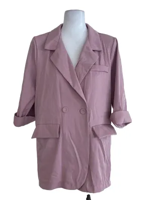 Purple Plain Blazer