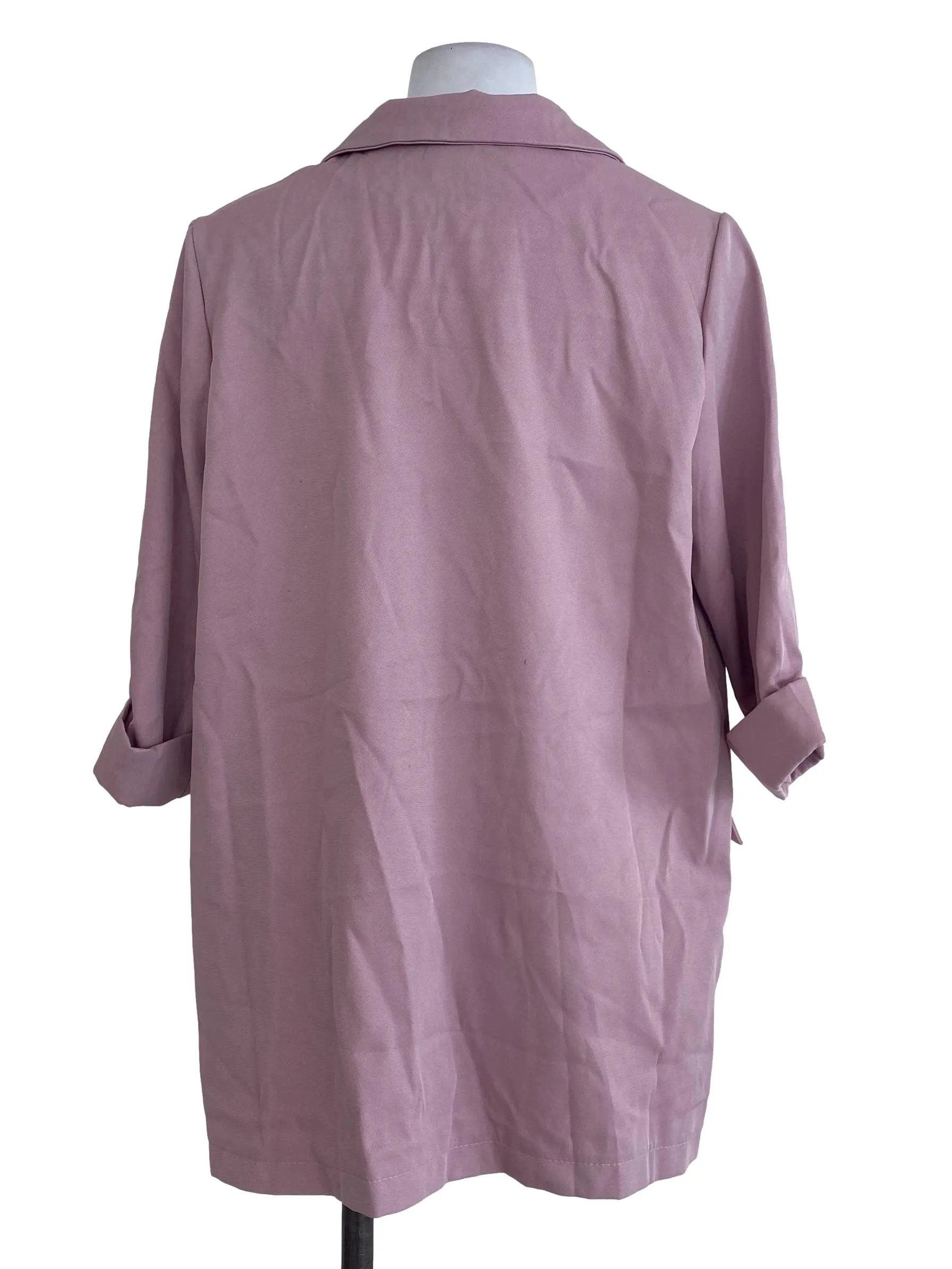 Purple Plain Blazer