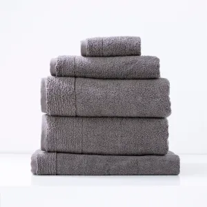 Renee Taylor Aireys 650 GSM Zero Twist 5 Piece Nickel