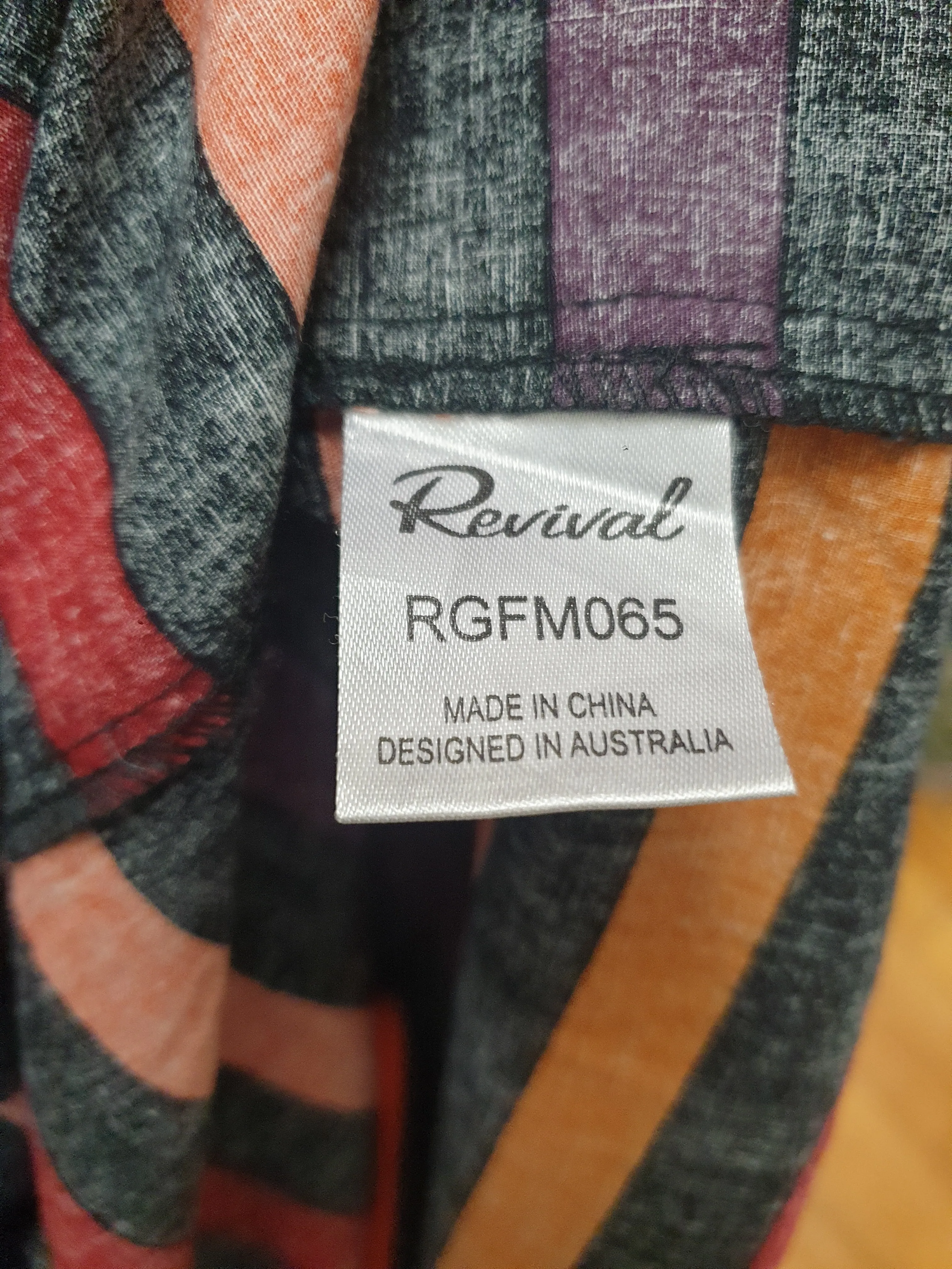Revival striped sleeveless dress size 16