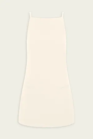 Rhythm Mini Dress in Ecru