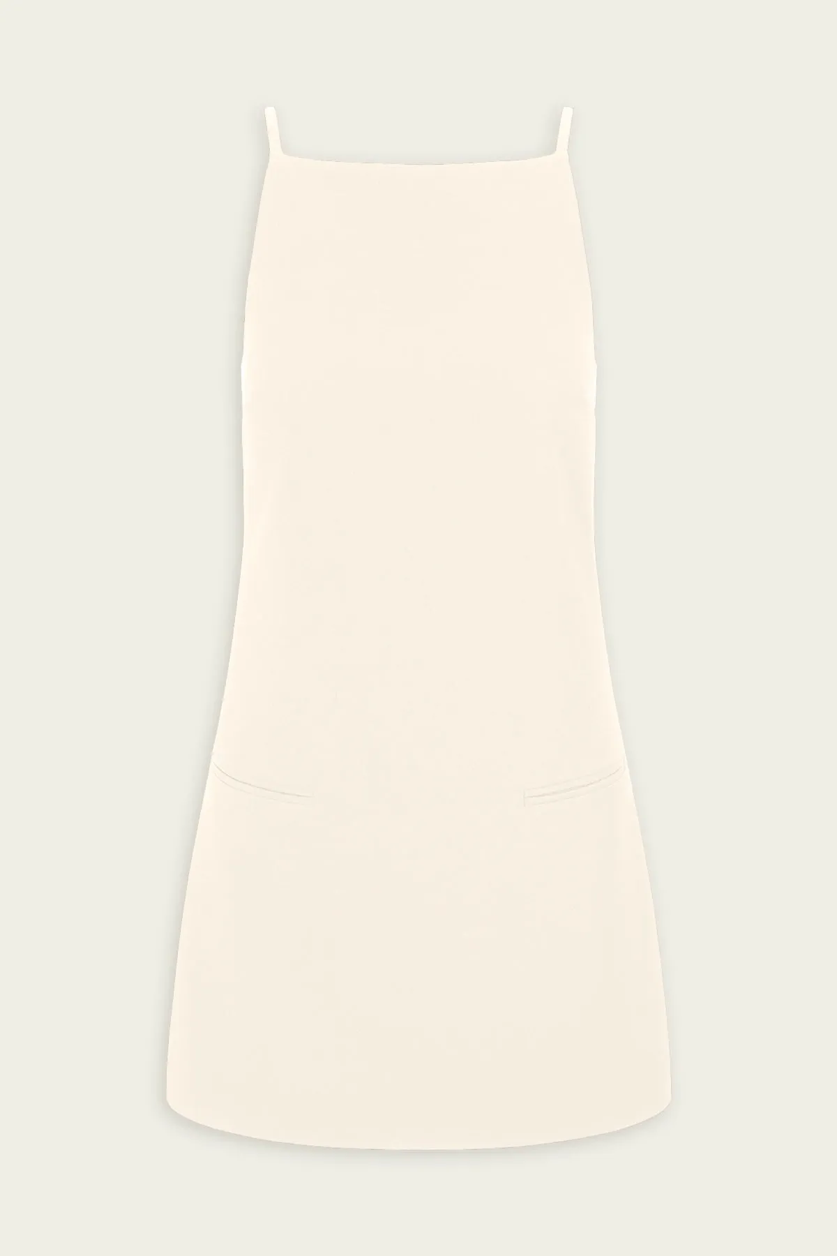 Rhythm Mini Dress in Ecru