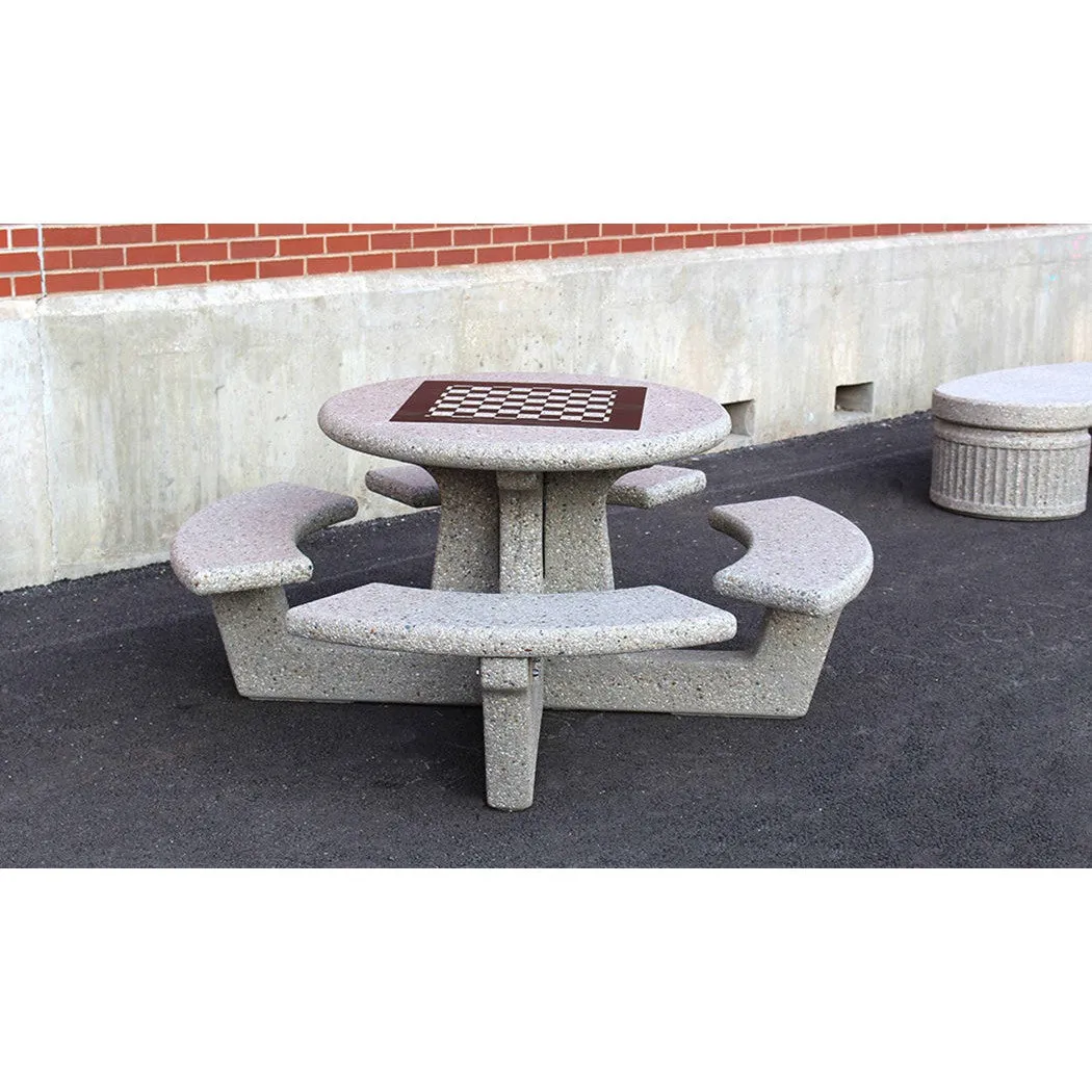 Round Chess Table (T6140)