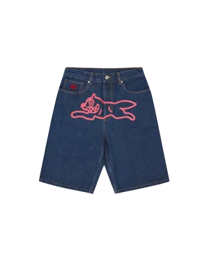 Running Dog Denim Shorts
