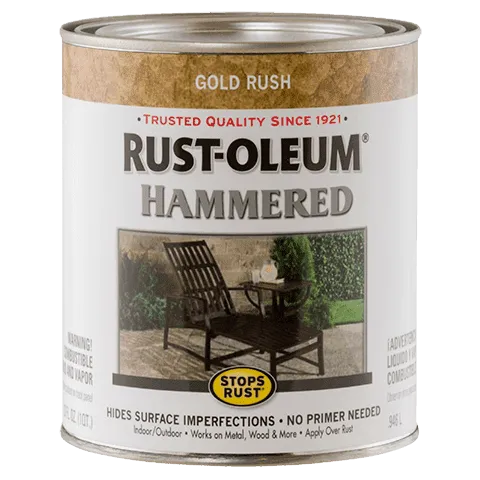 Rustoleum STOPS RUST AND RUST PREVENTION Hammered Brush-On Paint - 946ml