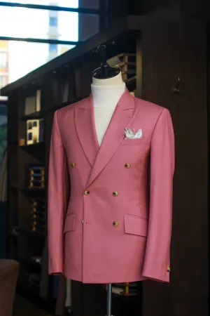 Salmon Double Breasted Blazer