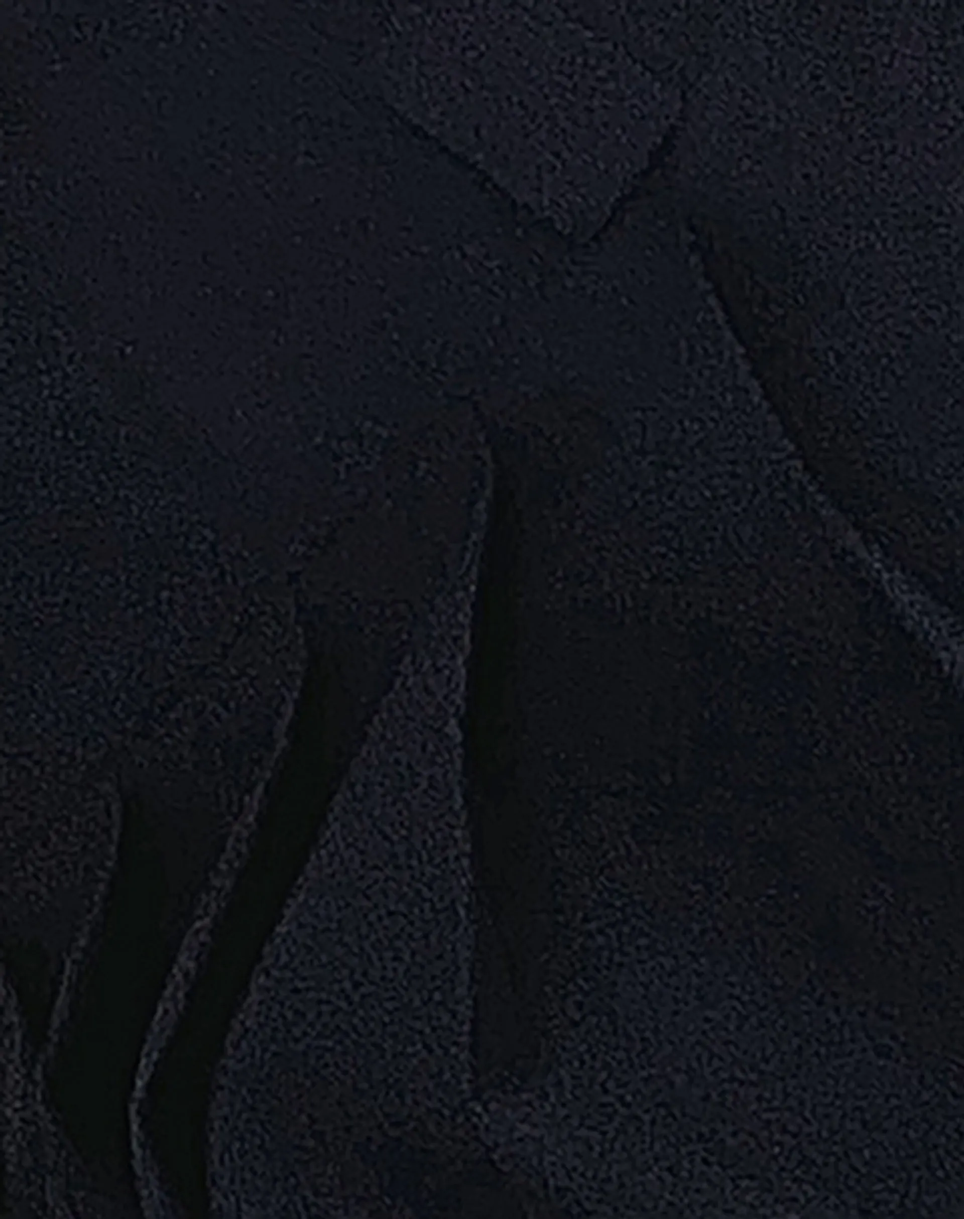 Seroja Bow Front Mini Dress in Black Tailoring
