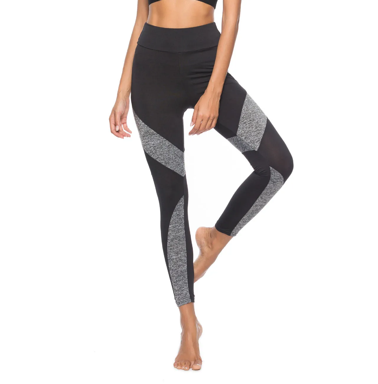 Sexy Stitching Yoga Leggings Sport Pants