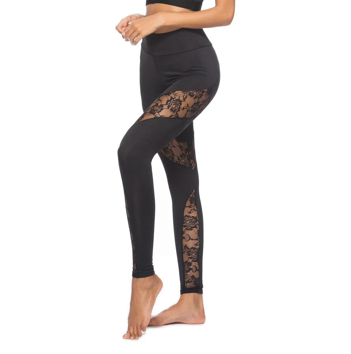 Sexy Stitching Yoga Leggings Sport Pants