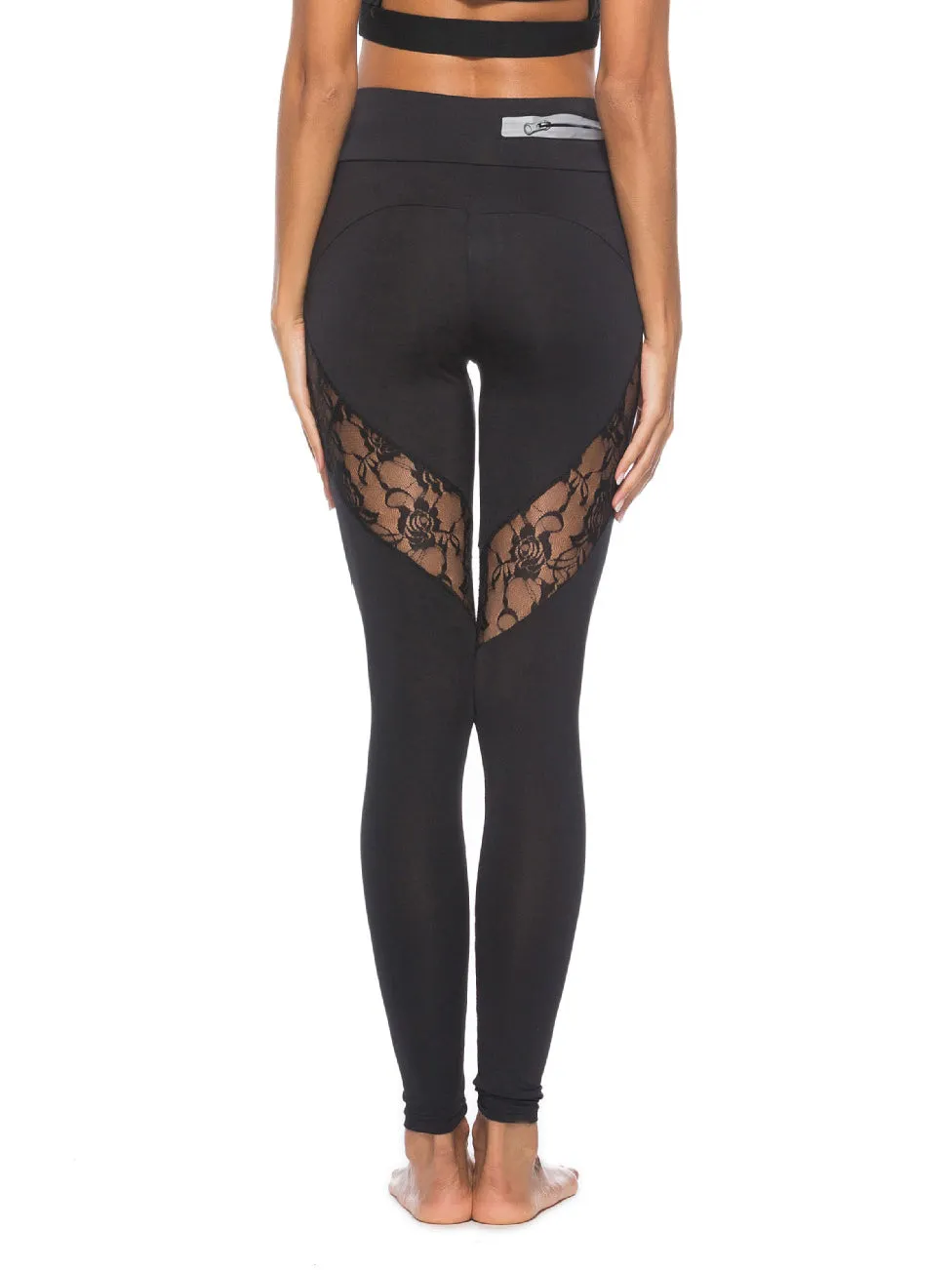 Sexy Stitching Yoga Leggings Sport Pants