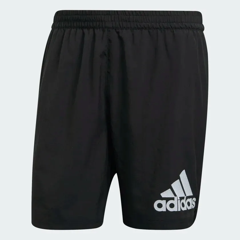 SHORT ADIDAS UOMO RUNNING PANTALONCINO NERO