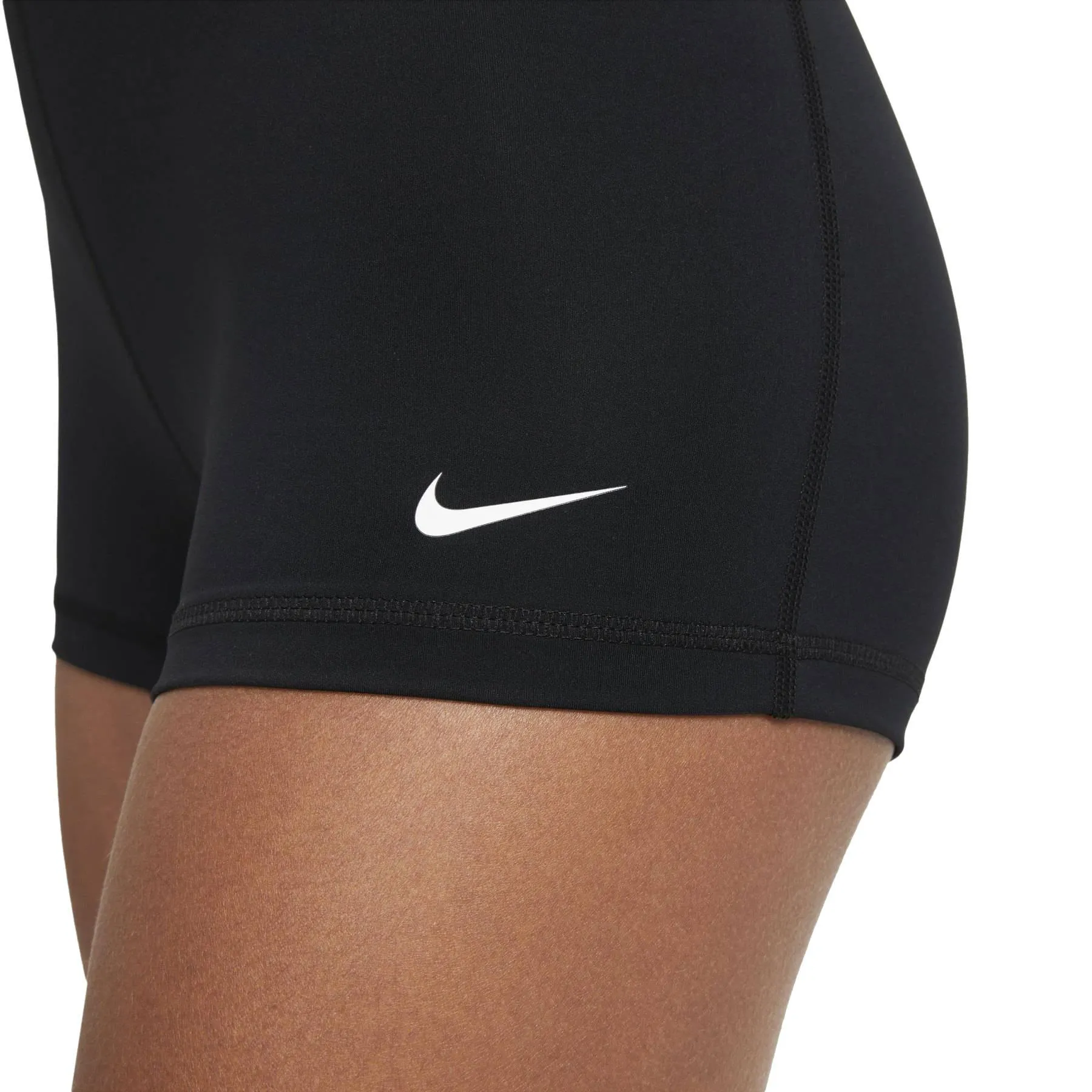 SHORTS NIKE PRO WOMAN PANTALONCINO CORTO PALESTRA DONNA NERO