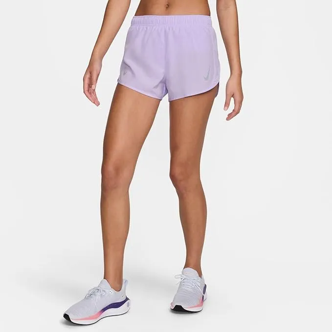 SHORTS NIKE WOMAN PANTALONCINO DONNA RUNNING CROSSFIT FITNESS LILLA
